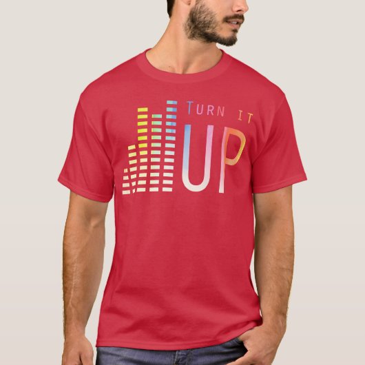 Music Lover Design grappig T-shirt (Voorkant)
