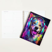 Music lover dog  planner (Display)