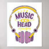 Music Lover Folie Afdrukken (Voorkant)