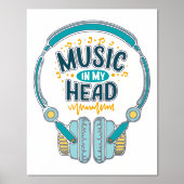 Music Lover Folie Afdrukken (Voorkant)