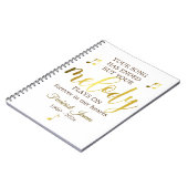 Music Lover Funeral Guest Book Notitieboek (Linkerzijde)