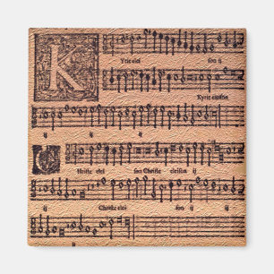 MUSIC LOVER Gregorian Chants History Magnets Magneet