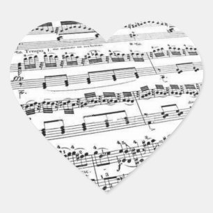 Music Lover Hart Sticker