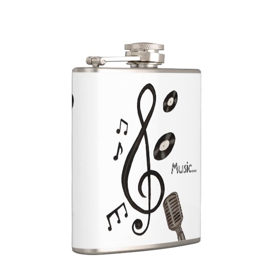 Music Lover Heupfles (Rechts)