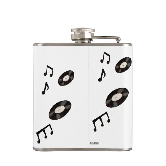 Music Lover Heupfles (Achterkant)