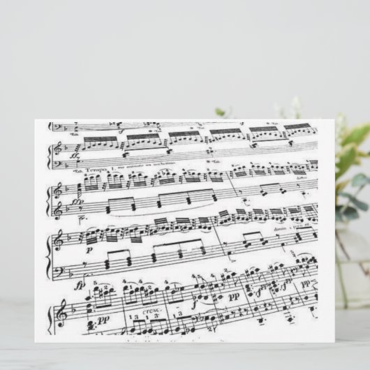 Music Lover Kaart (Staand voorkant)