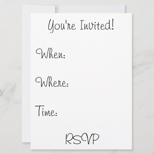 Music Lover Kaart (Achterkant)