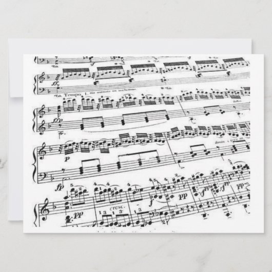 Music Lover Kaart (Voorkant)