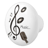 Music Lover Keramische Knop (Rechts)