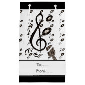 Music Lover Klein Cadeauzakje (Voorkant)