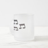 Music Lover Matglas Koffiemok (Voorkant links)