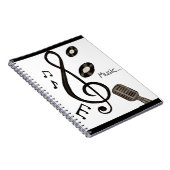 Music Lover Notitieboek (Rechterzijde)