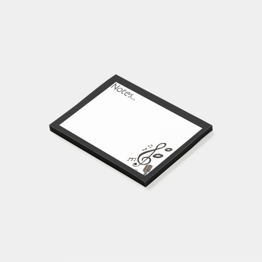 Music Lover Post-it® Notes (Schuin)