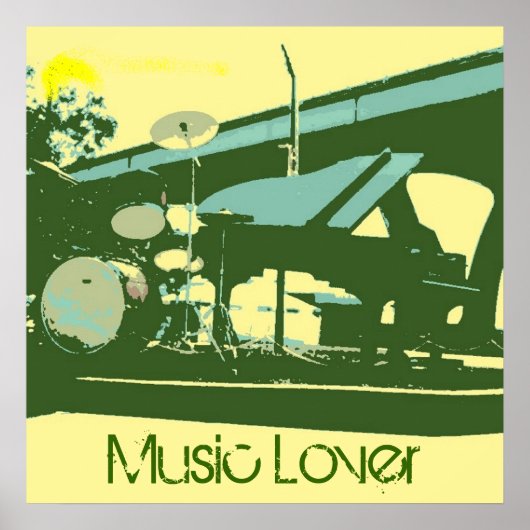 Music Lover Poster (Voorkant)