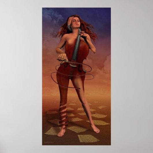 Music Lover Poster (Voorkant)
