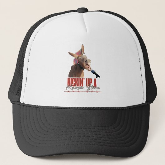 Music Lover Punny Rockstar Donkey Trucker Pet (Voorkant)