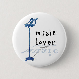 Music Lover Ronde Button 5,7 Cm