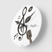 Music Lover Ronde Klok (Hoek)
