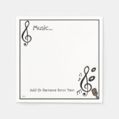 Music Lover Servet (Voorkant)