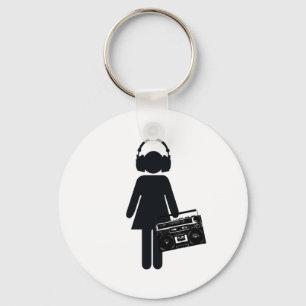 Music Lover Sleutelhanger