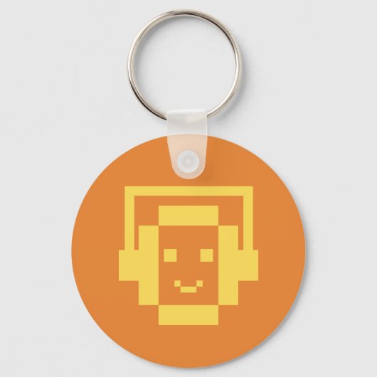 Music Lover Sleutelhanger (Voorkant)