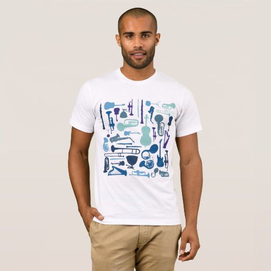 Music Lover T-shirt (Voorkant volledig)