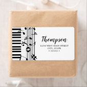 Music Lover | Terugkeerlabel voor muzieknoten Etiket (Insitu)