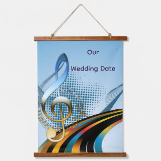 Music Lovers Celebration Themes Hangend Wandkleed