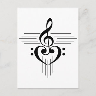 Music Lovers Custom Symbol Products Briefkaart