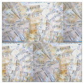 Music Lovers geometrische stof (Close Up)
