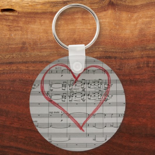 Music Lovers sleutelhanger (Voorkant)