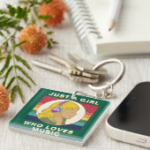 music lovers sleutelhanger (Voorkant Rechts)