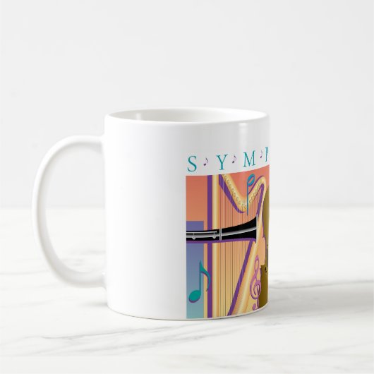 Music Lovers Symphony Koffiemok (Links)