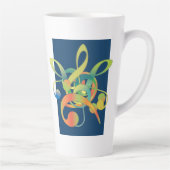 Music Lovers tweekleurige koffie mok (Rechts)