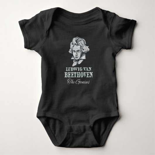 Music - Ludwig Van Beethoven The Genius Romper (Voorkant)