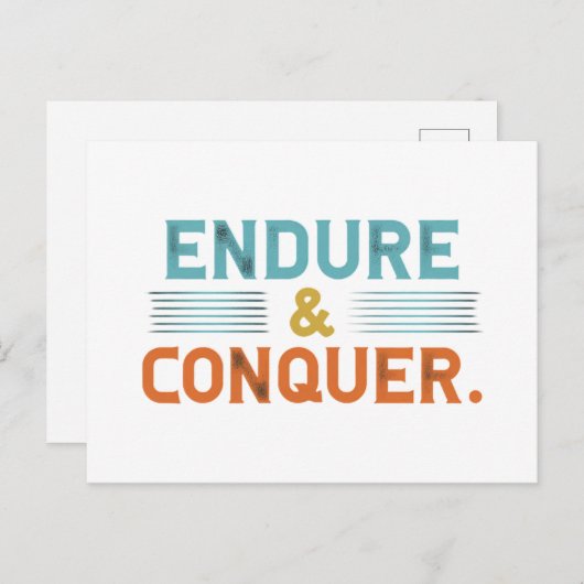 Music Lyrics Briefkaart (Voorkant / Achterkant)