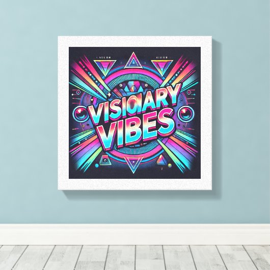 Music Lyrics Canvas Afdruk (Insitu (Houten vloer))