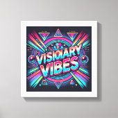 Music Lyrics Canvas Afdruk (Voorkant)