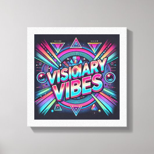 Music Lyrics Canvas Afdruk (Voorkant)