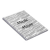 Music Major Notitieboek Journal (Rechterzijde)