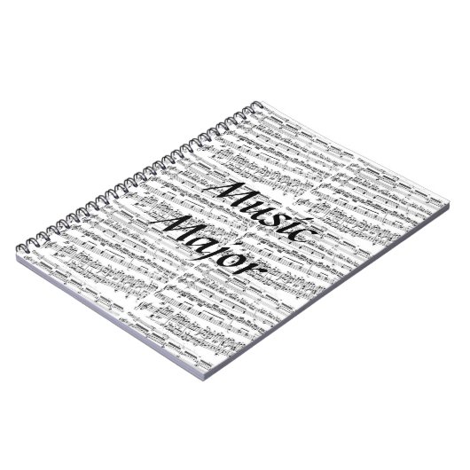 Music Major Notitieboek Journal (Linkerzijde)