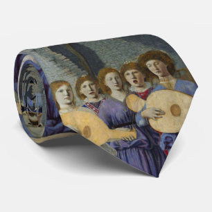 MUSIC MAKENDE ENGELEN door PIERO DELLA FRANCESCA Stropdas