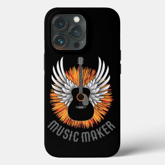 Music Maker (guitar player) Case-Mate iPhone Case (Achterkant)