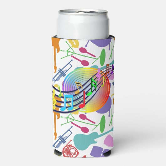 Music Maker  Seltzer Blikjeskoeler (Seltzer Voorkant)