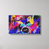 Music Medley Canvas Afdruk (Voorkant)