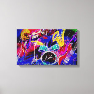 Music Medley Canvas Afdruk