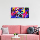 Music Medley Canvas Afdruk (Insitu (Woonkamer))