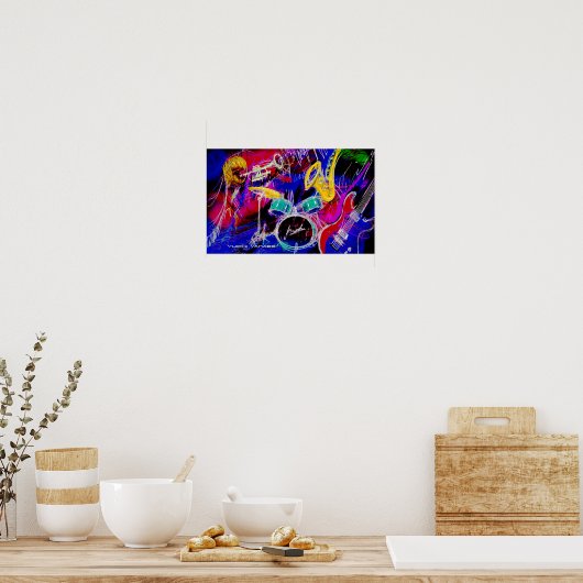 Music Medley Poster (Keuken)