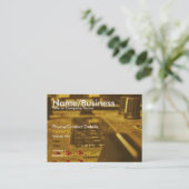 Music Mix-profielkaart Visitekaartje (Staand voorkant)