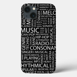 MUSIC-modelwoordwolk Case-Mate iPhone Case